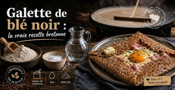 Galette de blé noir : la vraie recette bretonne