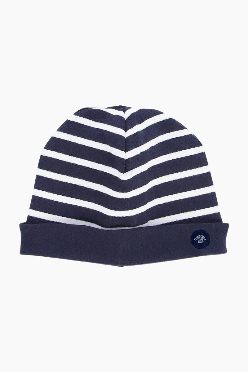 Bonnet "Morgan" Kids en Coton Epais navire blanc