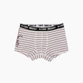Boxer A l'aise Breizh Rayures Blanc / bordeaux