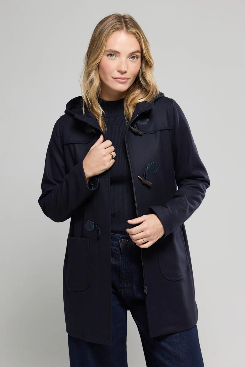 Duffle-Coat-Concarneau-drap-de-laine-melangee