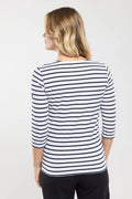 Mariniere-Cap-Coz-en-coton-leger-blanc-rich-navy-dos