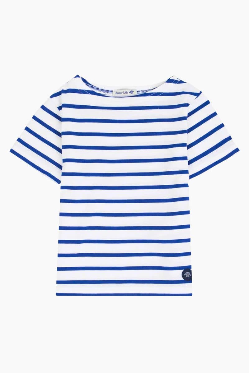 Marinière Hoedic Kids Blanc Etoile