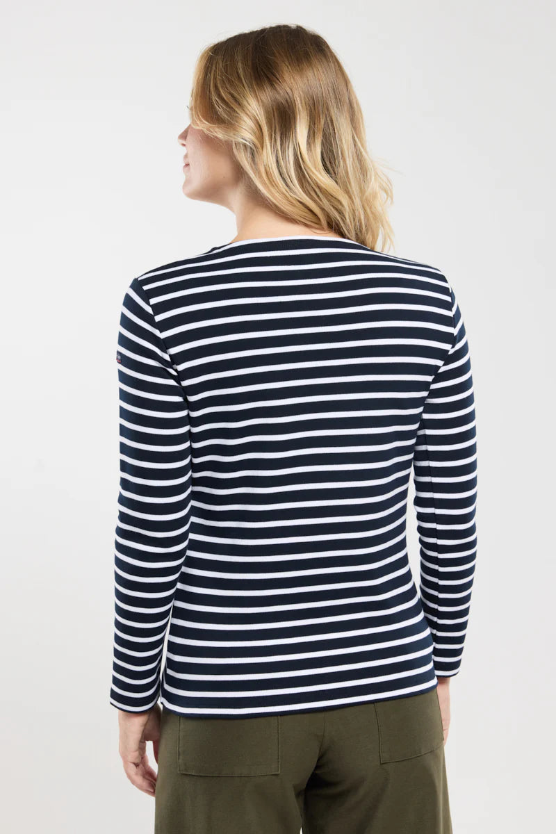 Mariniere-Lesconil-en-coton-epais-rich-navy-blanc