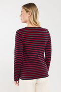 Mariniere-Lesconil-en-coton-epais-rich-navy-braise-dos
