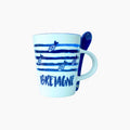 Mug Triskell et Poissons avec Cuillère