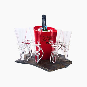Plateau-de-10-Flutes-de-Champagne-Elixir-de-Bretagne-avec-bouteille