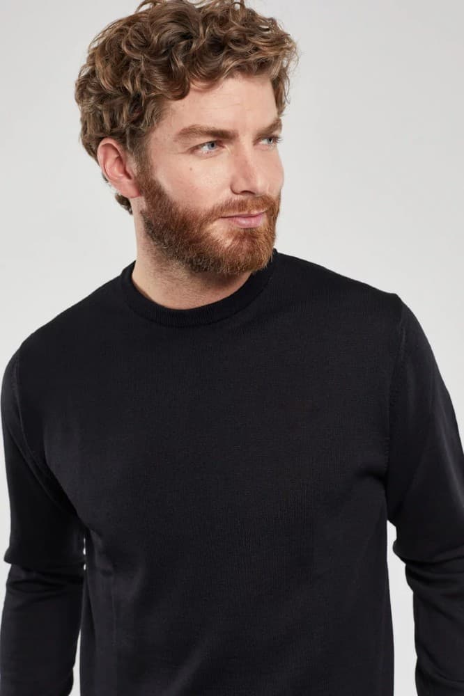 Pull-Damgan-couleur-noir-en-laine-merinos1