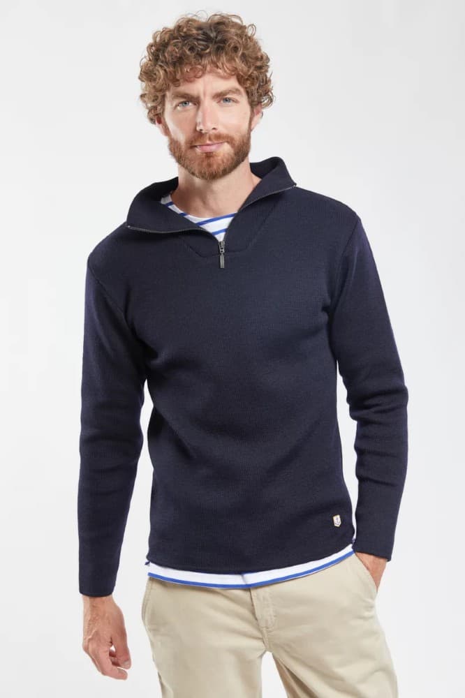 Pull Camionneur Guisseny en Laine