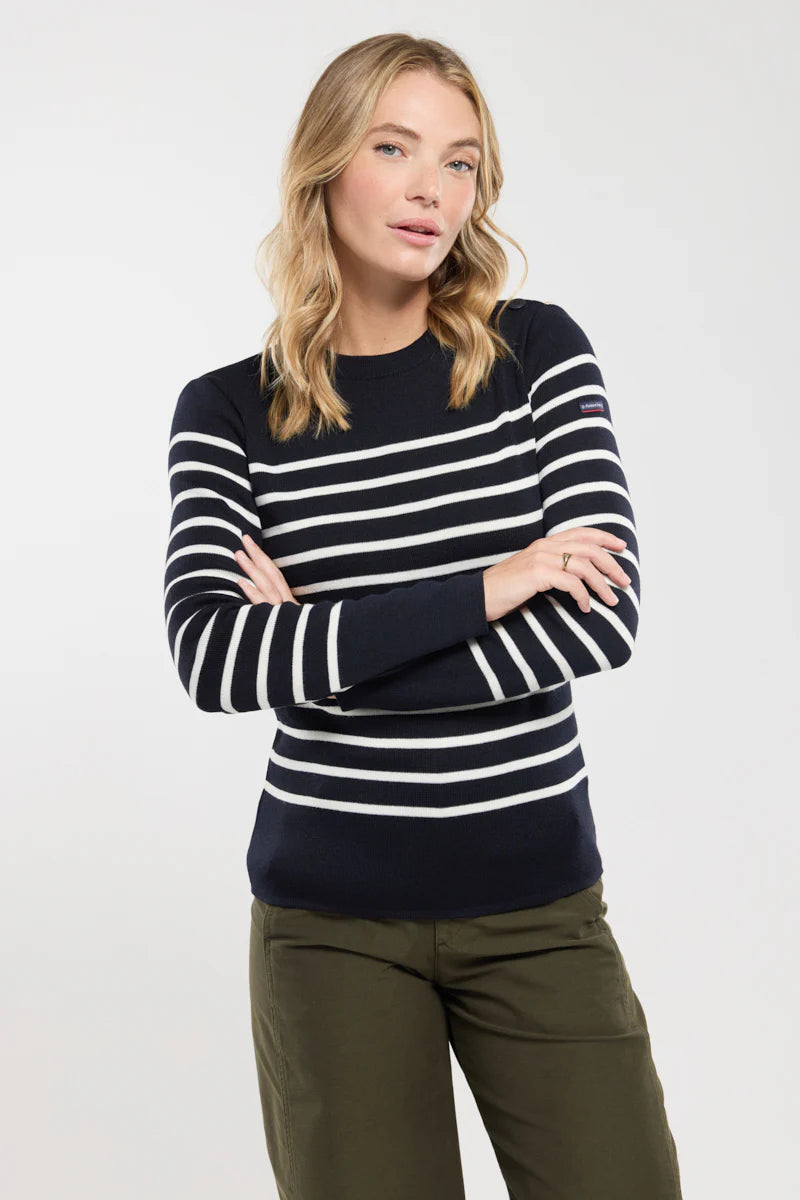 Pull Marin rayé Paimpol 