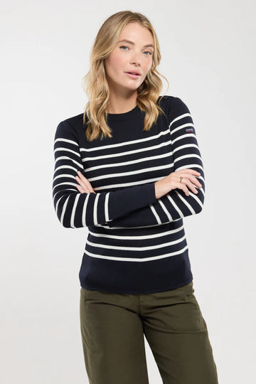 Pull Marin rayé Paimpol 