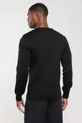 Pull-marin-uni-Fouesnant-noir-dos