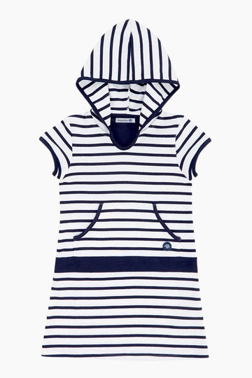 Robe "Balancelle" Kids en Coton Epais blanc navire