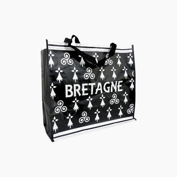 Sac De Courses "Méli-Mélo Bretagne" Noir