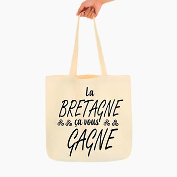 Tote bag La Bretagne Ça Vous Gagne