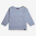 mariniere-enfant-en-coton-epais-crevette-blanc-indigo