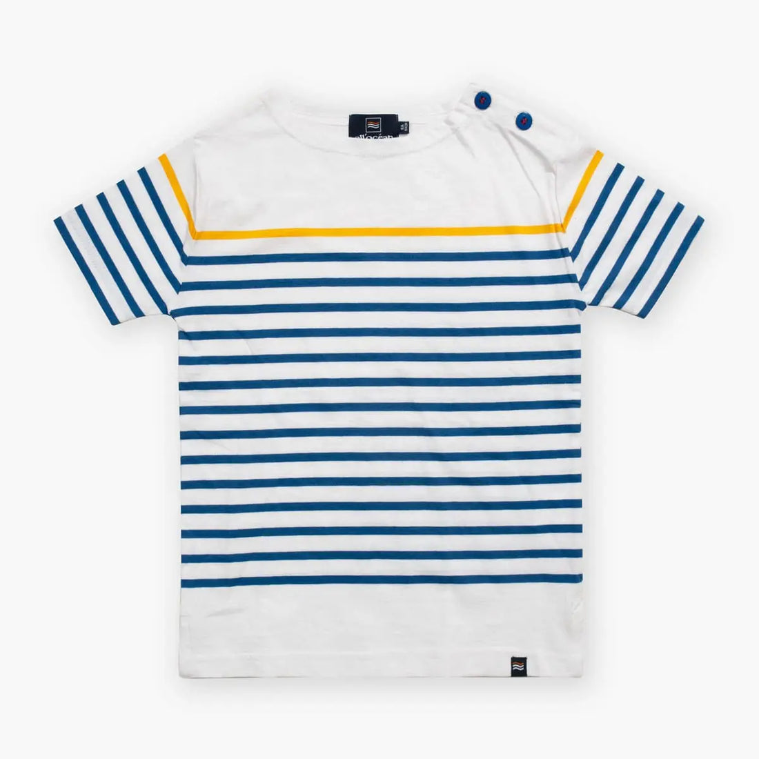 mariniere-manches-courtes-transat-kids-blanc-menthe-libellule