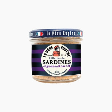 Rillettes de Sardines aux Oignons de Roscoff
