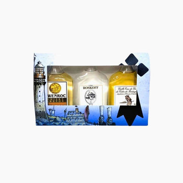 Coffret Mignonettes "Alcools Forts Bretons" 3x 4cl