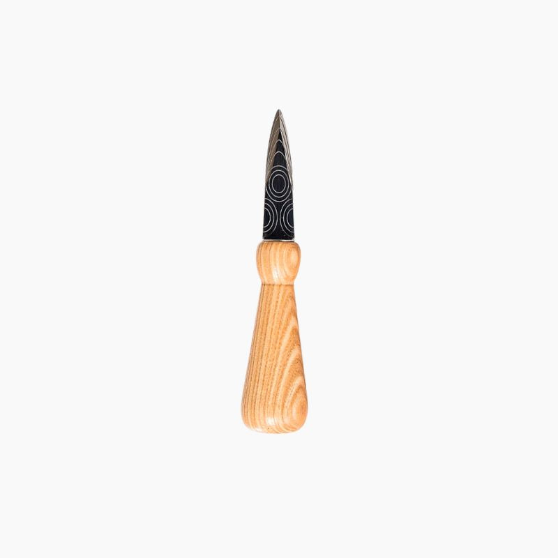 Couteau à huîtres bois clair