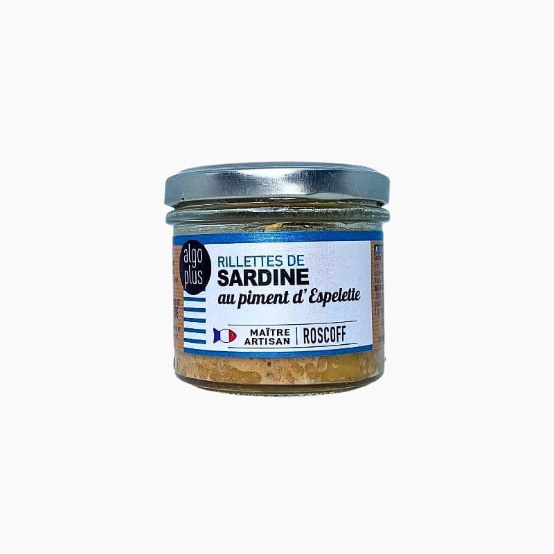 Rillettes de Sardine au Piment d'Espelette