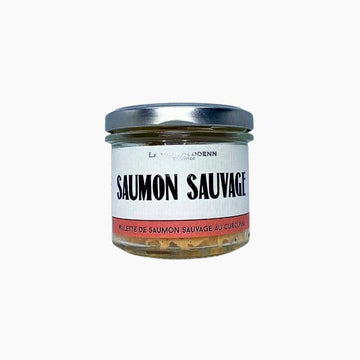 Rillettes de Saumon à la Fleur de Sel de Guérande et Curcuma