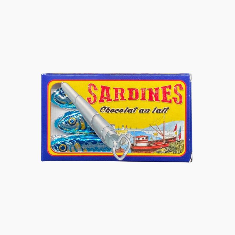 Boîte de Sardines au Chocolat au Lait