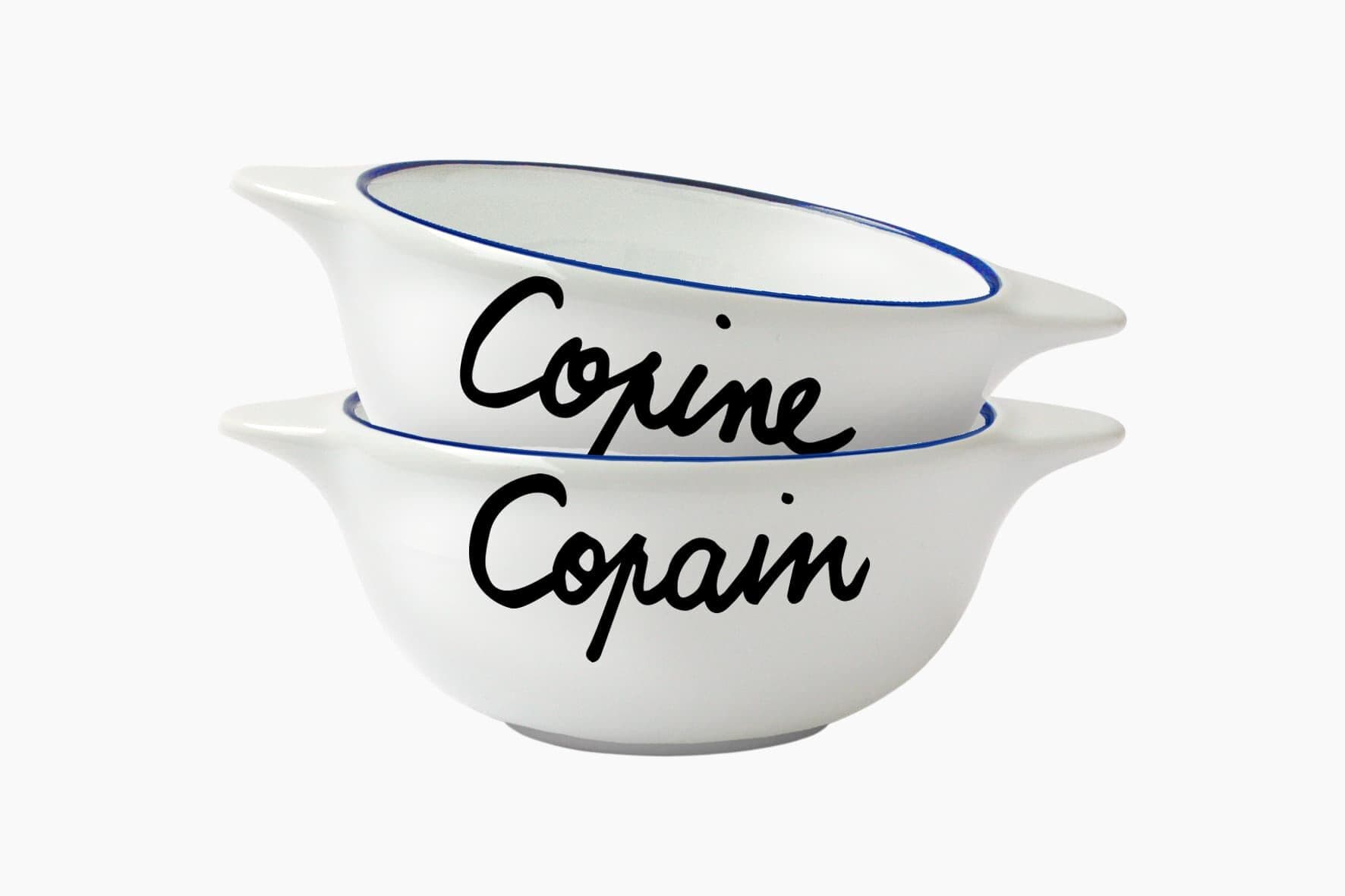 Bol Breton en Faïence - Copain et copine