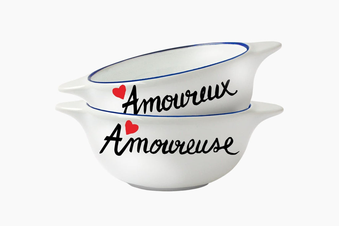 Bol Breton en faïence - Amoureux