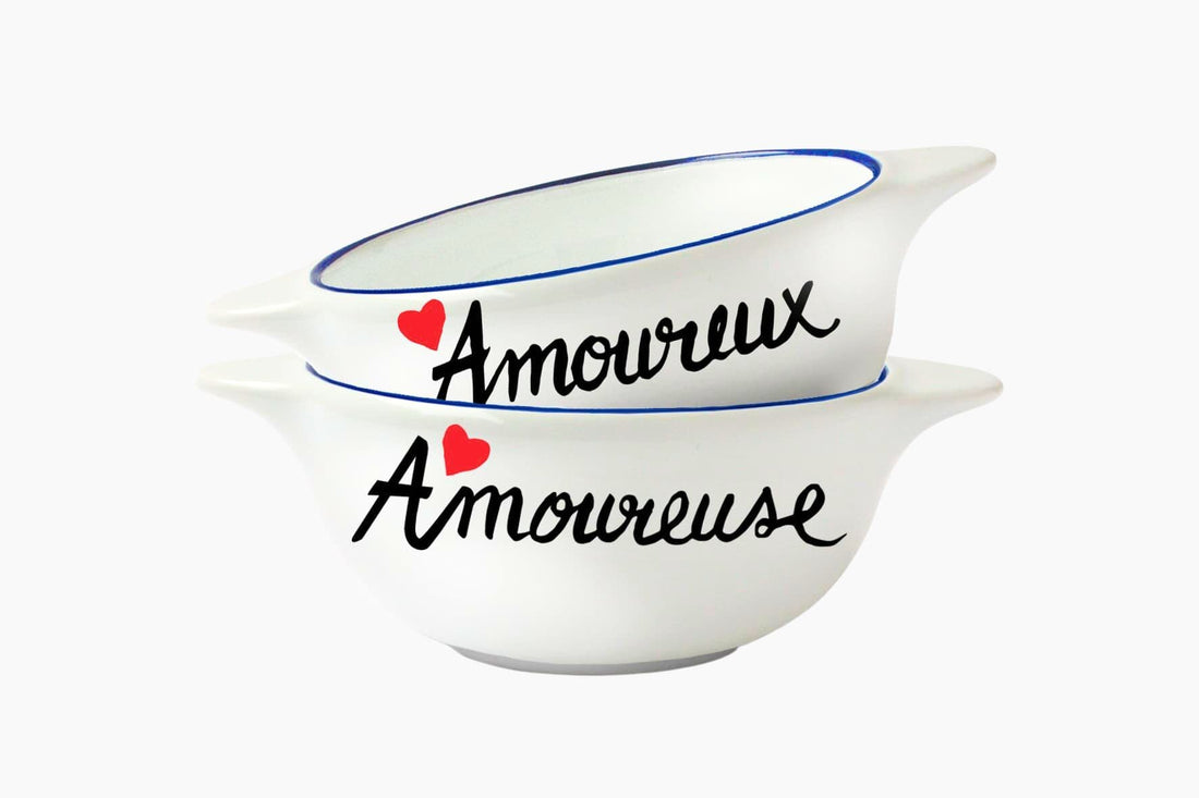 Bol Breton en faïence - Amoureuse