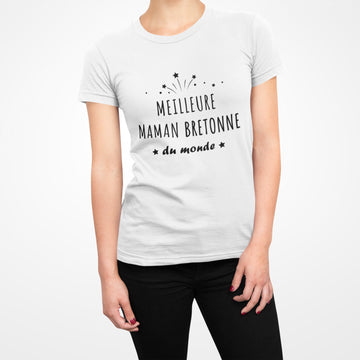 T-Shirt Meilleure Maman Bretonne du Monde