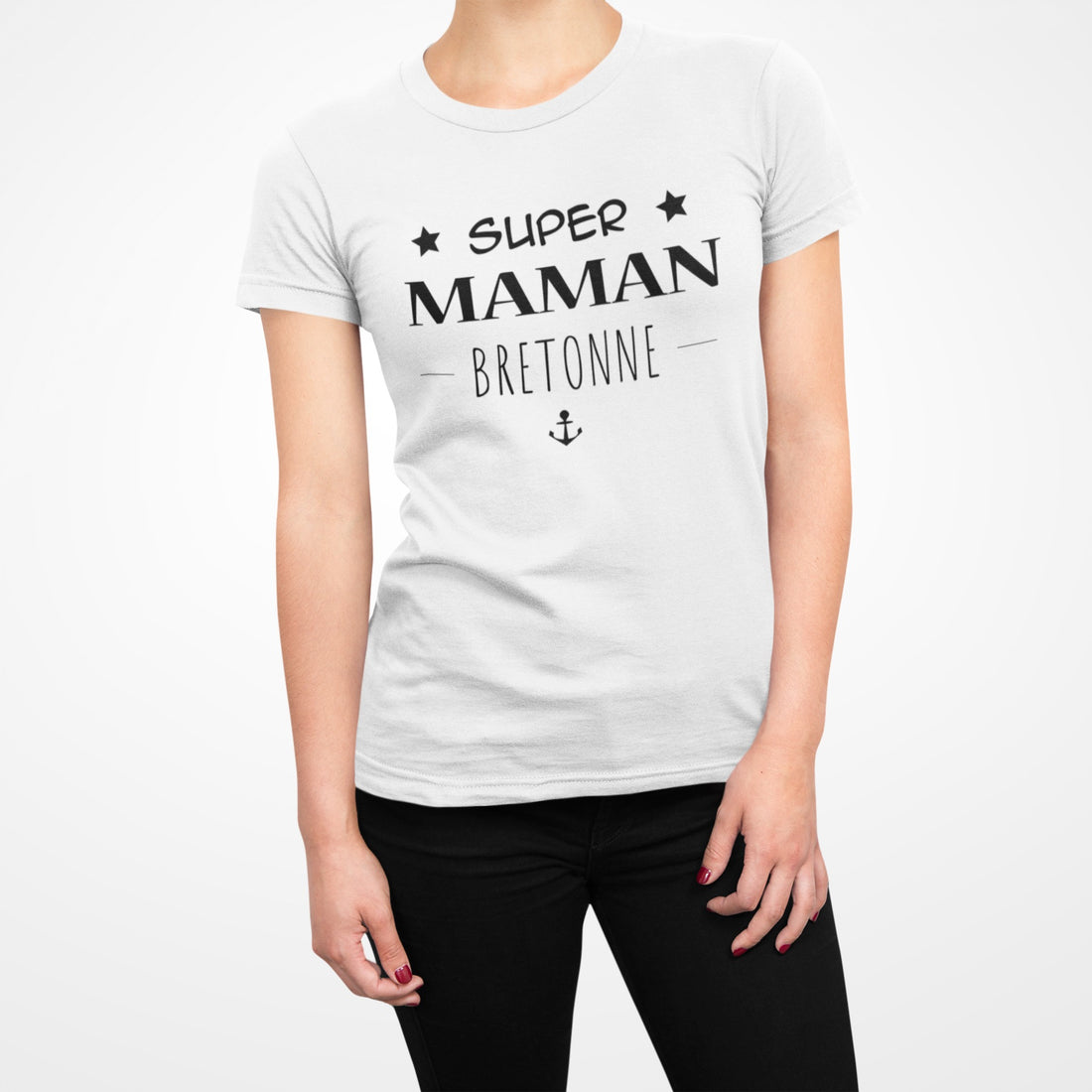T-Shirt Super Maman Bretonne