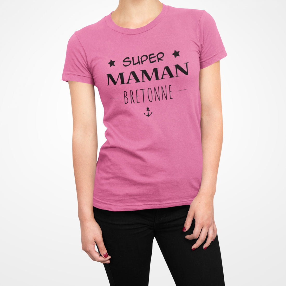 T-Shirt Super Maman Bretonne